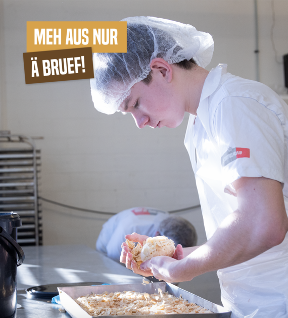 Eine Lehrstelle in der Suteria versüsst deinen Berufseinstieg.